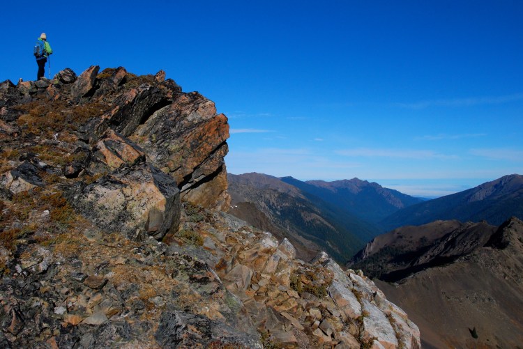 Looking over the Dungeness River, and our way home.